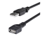StarTech.com 6 ft Black USB 2.0 Extension Cable A to A - Right-angle