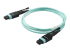 StarTech.com MTP Fiber Optic Cable - Right-angle