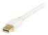 StarTech.com 3m 10 ft White Mini DisplayPort to DisplayPort 1.2 Adapter Cable M/M - Close up