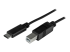 StarTech.com USB C to USB B Printer Cable - Right-angle