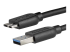 StarTech.com 2m 6ft Slim USB 3.0 A to Micro B Cable M/M - Right-angle