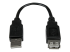 StarTech.com 6in USB 2.0 Extension Adapter Cable A to A - Front