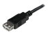 StarTech.com 6in USB 2.0 Extension Adapter Cable A to A - Right-angle