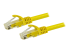 StarTech.com 75ft CAT6 Ethernet Cable, 10 Gigabit Snagless RJ45 650MHz 100W PoE Patch Cord, CAT 6 10GbE UTP Network Cable w/Strain Relief, Yellow, Fluke Tested/Wiring is UL Certified/TIA - Right-angle