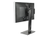 StarTech.com Free Standing Single Monitor Mount, Height Adjustable Monitor Stand, For VESA Mount Displays up to 32" (15lb/7kg), Ergonomic Monitor Stand for Desk, Tilt/Swivel/Rotate, Black - Back