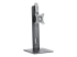 StarTech.com Free Standing Single Monitor Mount, Height Adjustable Monitor Stand, For VESA Mount Displays up to 32" (15lb/7kg), Ergonomic Monitor Stand for Desk, Tilt/Swivel/Rotate, Black - Left-angle